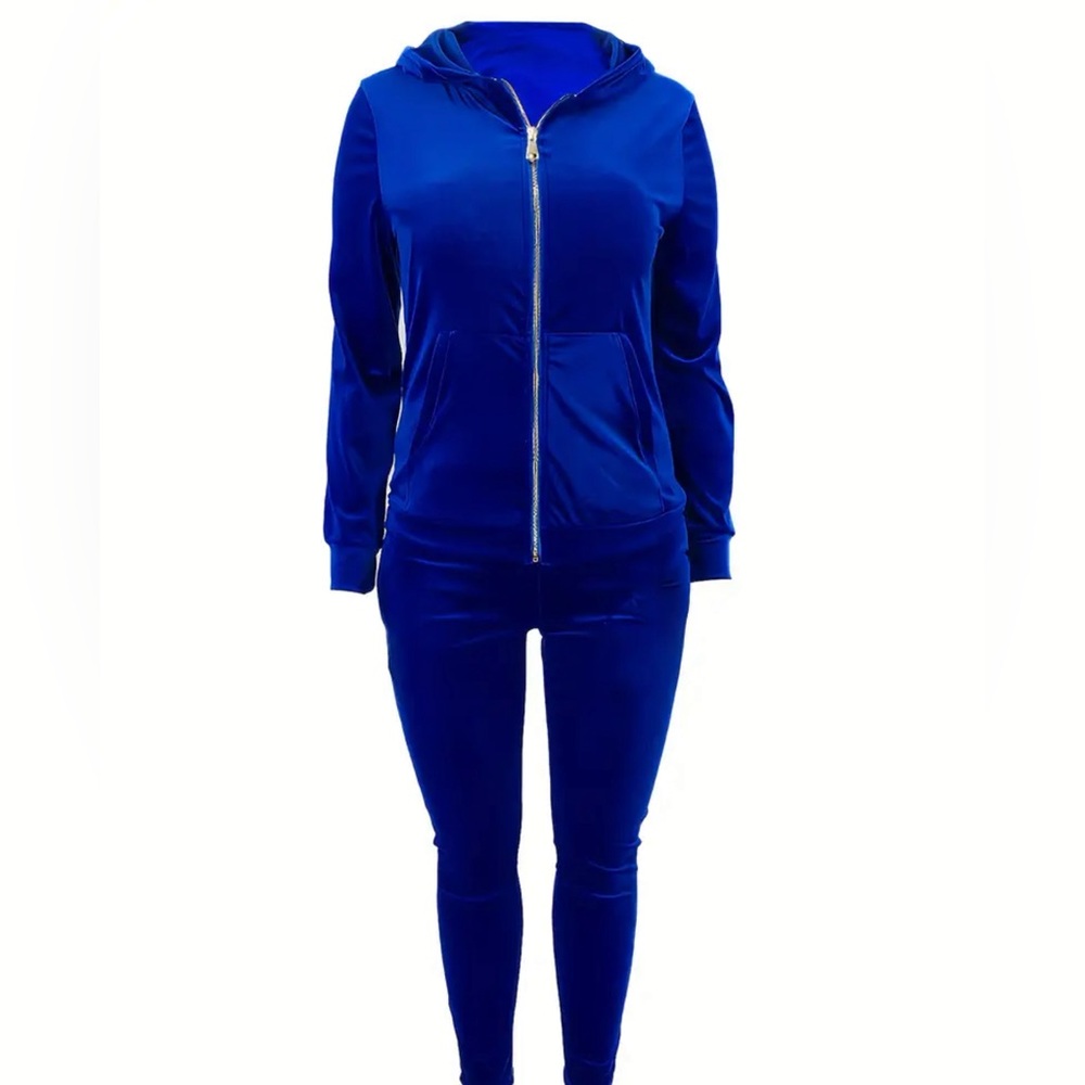 Large blue track suit #1328 - Picture 2 of 6